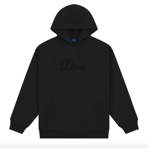 Dime - Cursive Logo Hoodie ~ Black