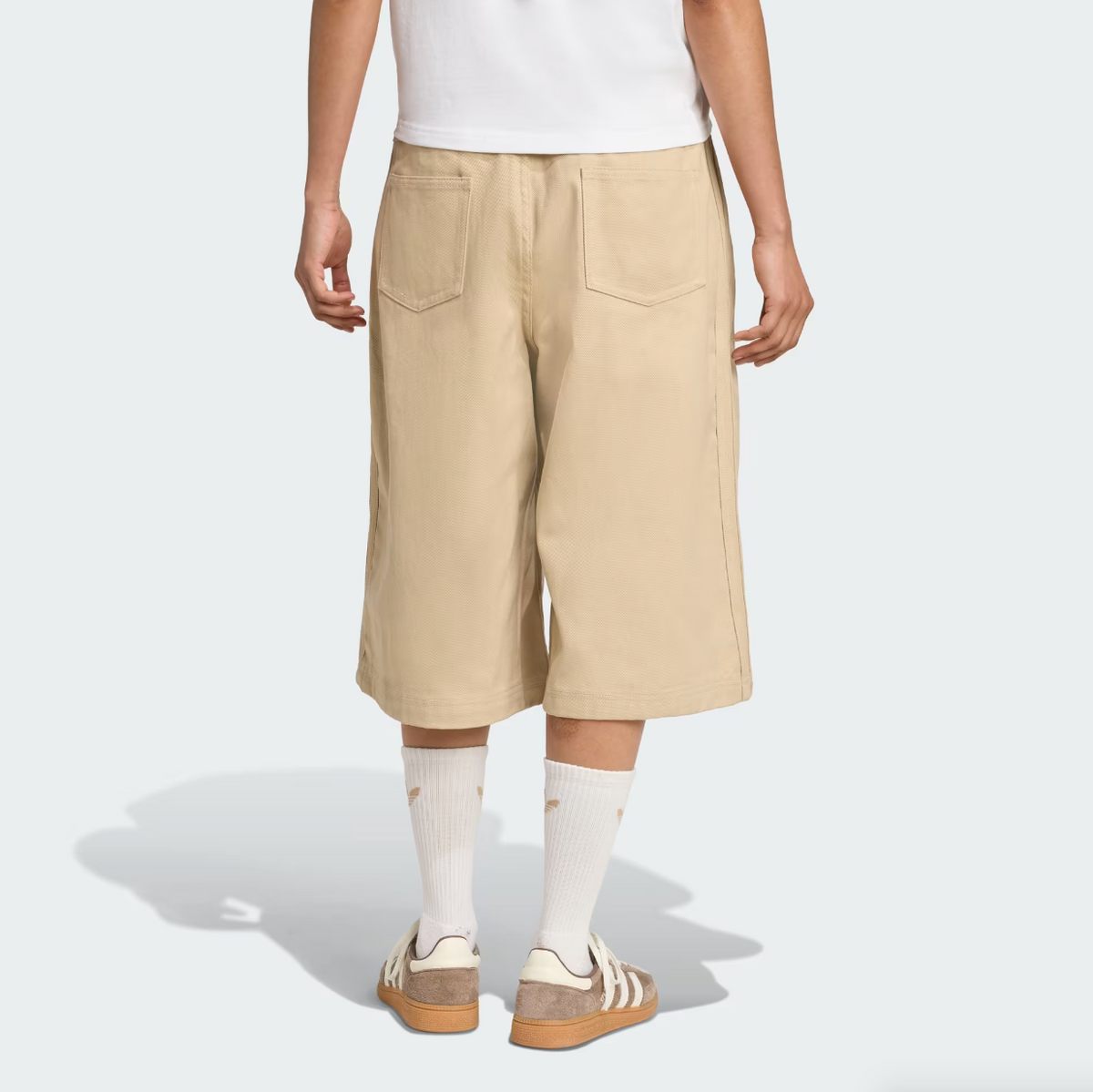Adidas - W Firebird Utility Jorts Khaki-4
