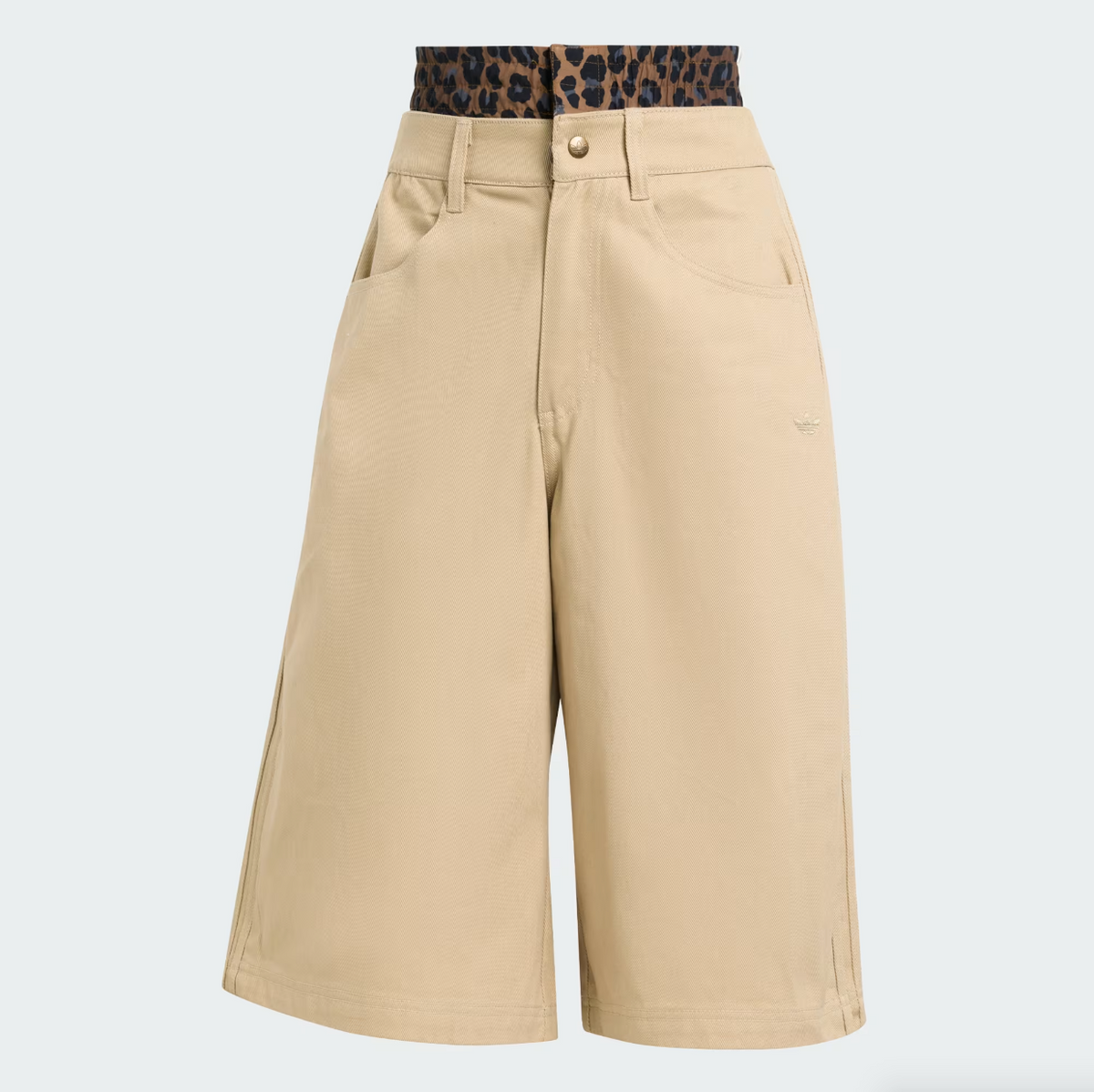 Adidas - W Firebird Utility Jorts Khaki-1