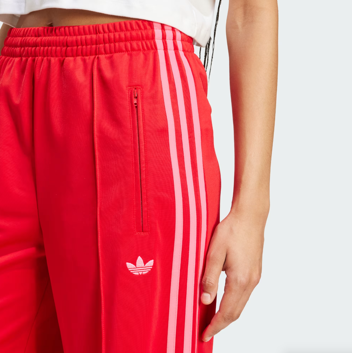 Adidas - W Firebird Loose Track Pants Red-2
