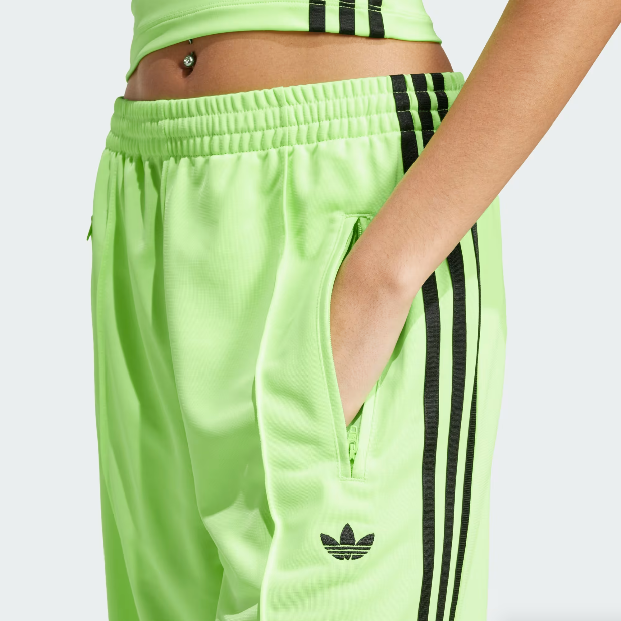 Adidas - W Firebird Loose Track Pants Green-2