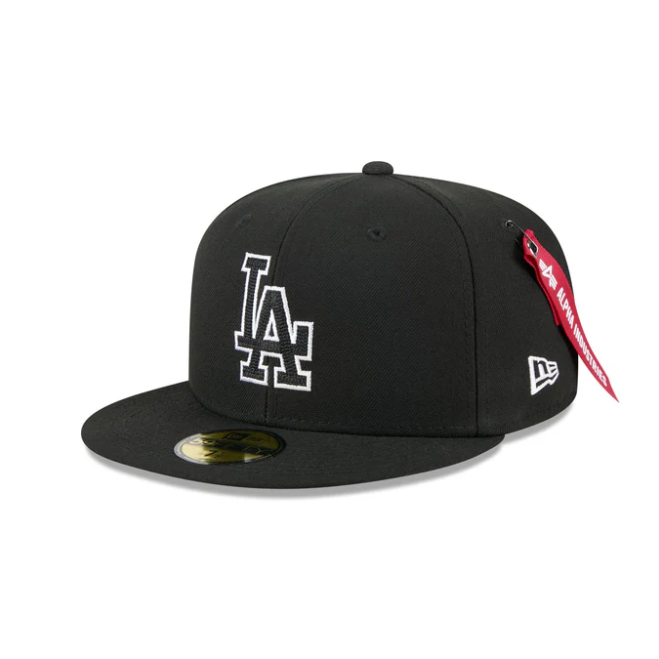 New Era x Alpha Industries - LA Dodgers Hat Black