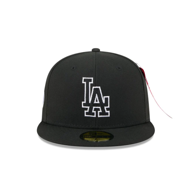 New Era x Alpha Industries - LA Dodgers Hat Black