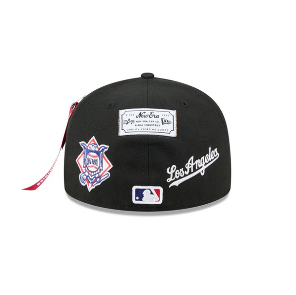 New Era x Alpha Industries LA Dodgers Hat Black