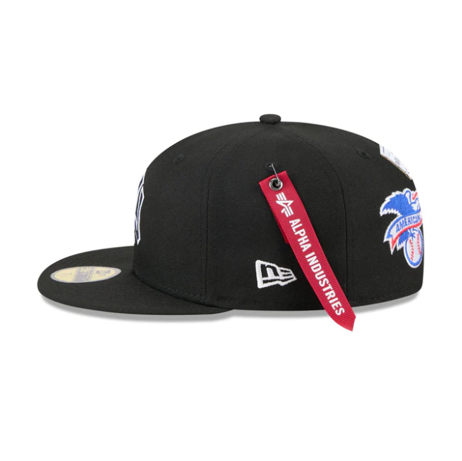 New Era x Alpha Industries NY Yankees Hat Black – FLAVOUR '99