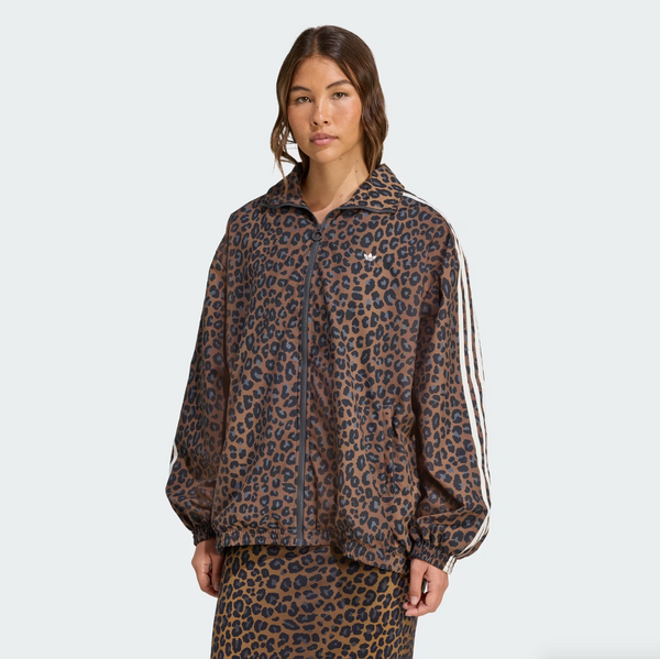 Adidas - W Oversized Track Jacket Leopard