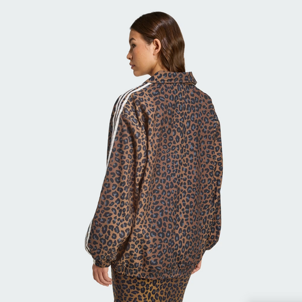 Adidas - W Oversized Track Jacket Leopard
