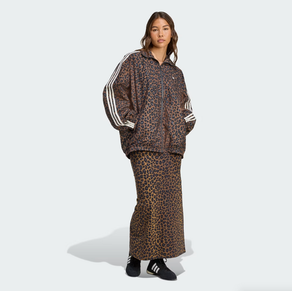 Adidas - W Oversized Track Jacket Leopard