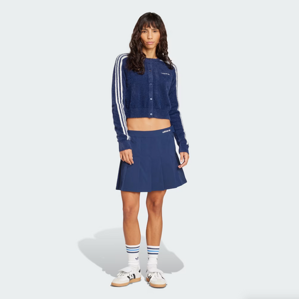 Adidas - W Fluffy Knitted Cardigan Blue