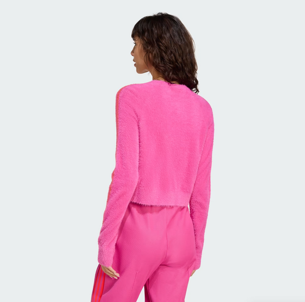 Adidas - W Fluffy Knitted Cardigan Pink
