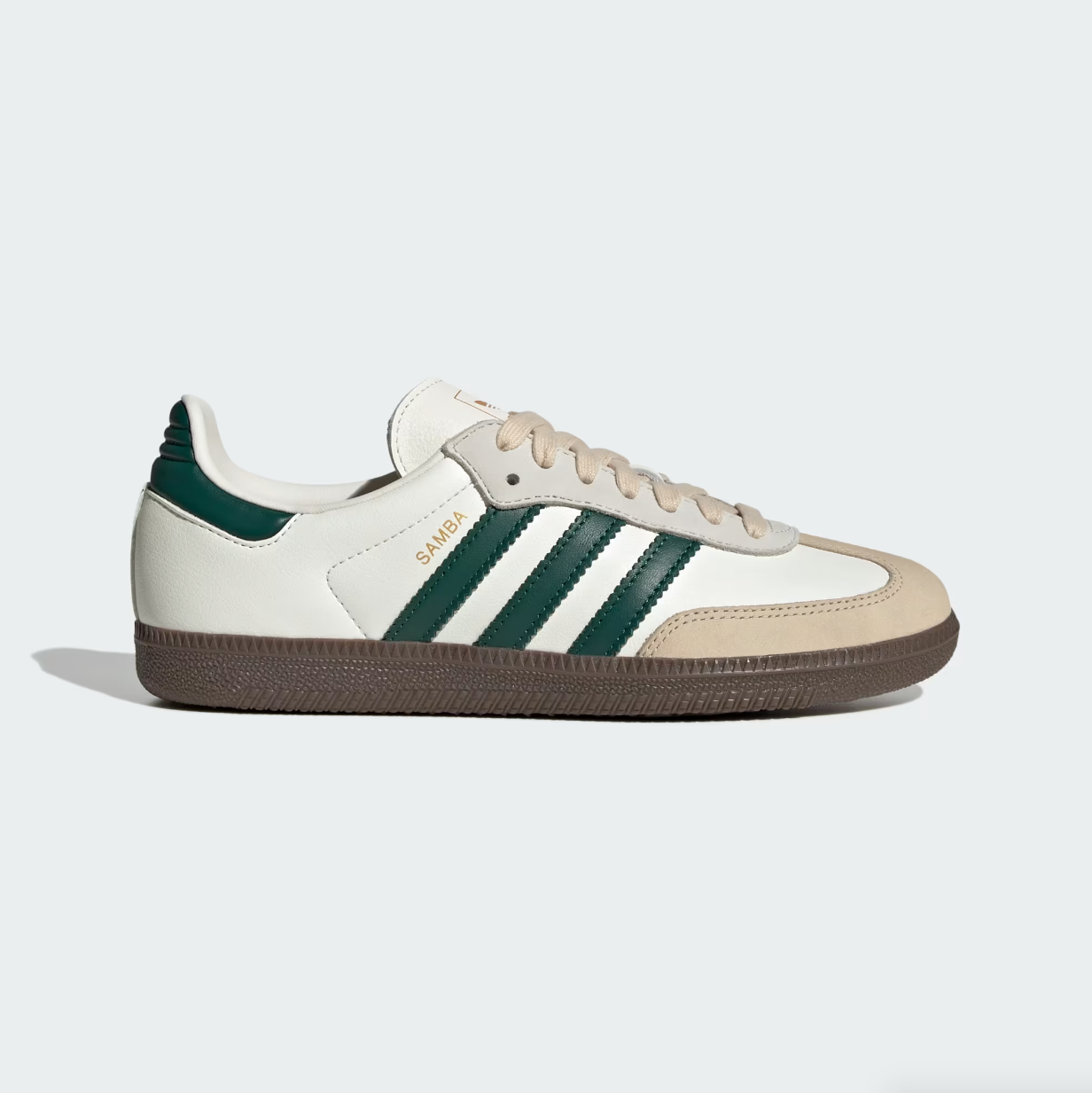 Adidas - W Samba OG Off White/Collegiate Green/Sand Strata