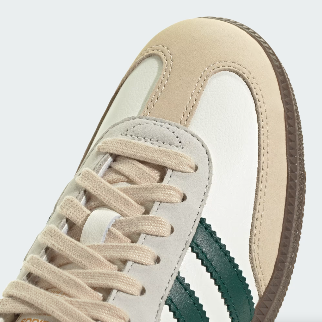 Adidas - W Samba OG Off White/Collegiate Green/Sand Strata