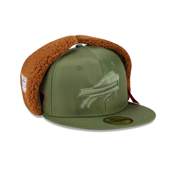 New Era x Alpha Industries - Buffalo Bills Dog Ear Hat Green