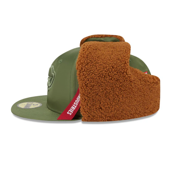 New Era x Alpha Industries - Buffalo Bills Dog Ear Hat Green