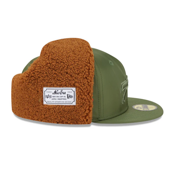 New Era x Alpha Industries - Buffalo Bills Dog Ear Hat Green