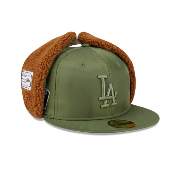 New Era x Alpha Industries - LA Dodgers Dog Ear Hat Green