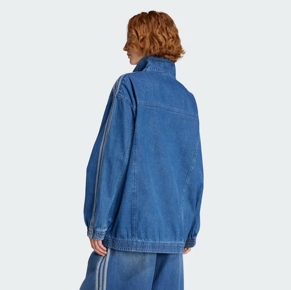 Adidas - W Denim Track Jacket Blue