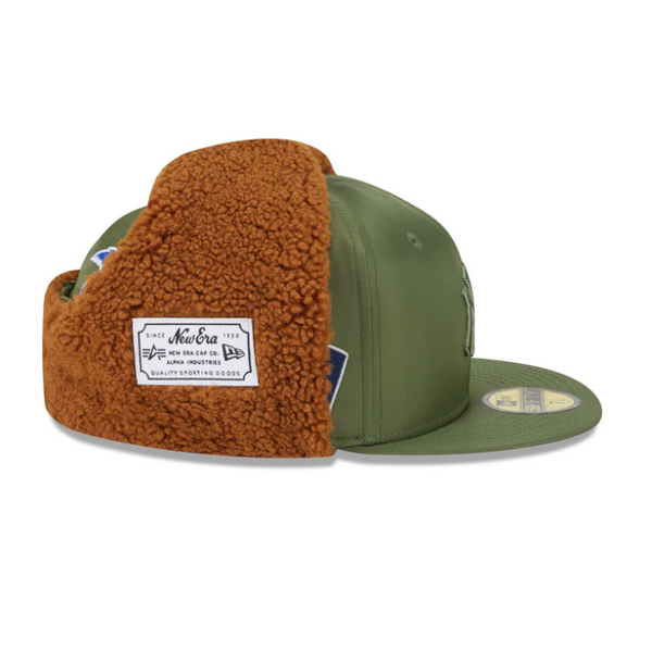New Era x Alpha Industries - NY Yankees Dog Ear Hat Green