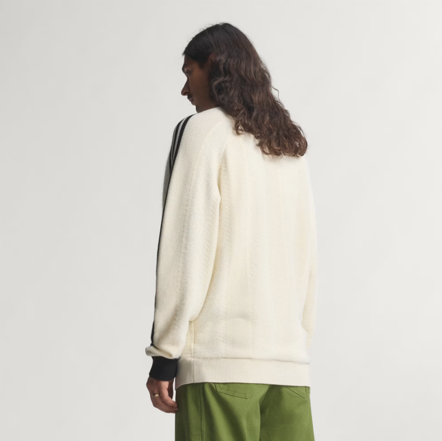 Adidas - Premium Knitted Jersey Cream White