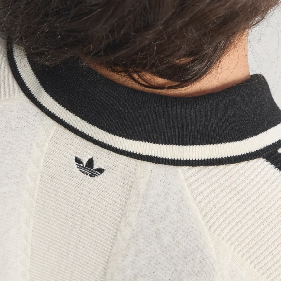 Adidas - Premium Knitted Jersey Cream White