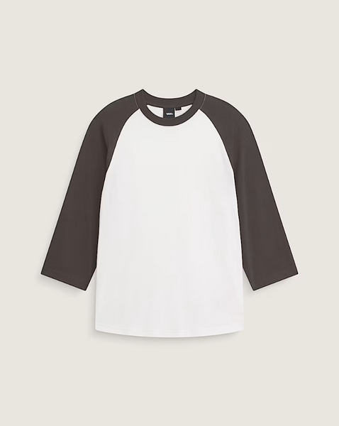 Vans - Standard Raglan T-Shirt Faded Black/White