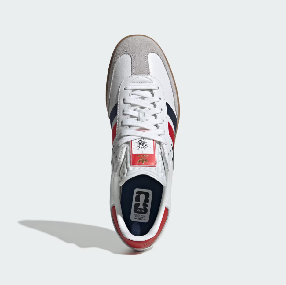 Adidas - Samba OG Cloud White/Night Indigo/Better Scarlet