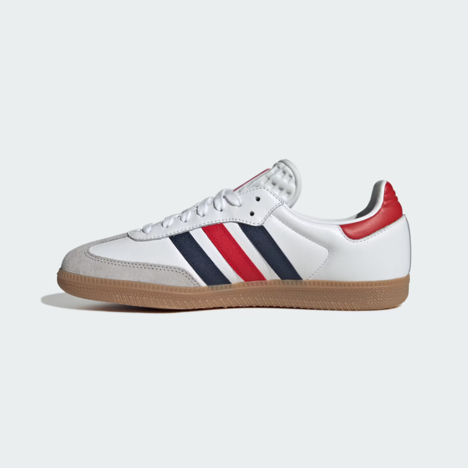 Adidas - Samba OG Cloud White/Night Indigo/Better Scarlet