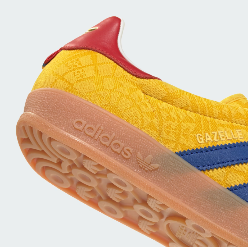 Adidas - Gazelle Indoor Bold Gold/Power Blue/Team Collegiate Red