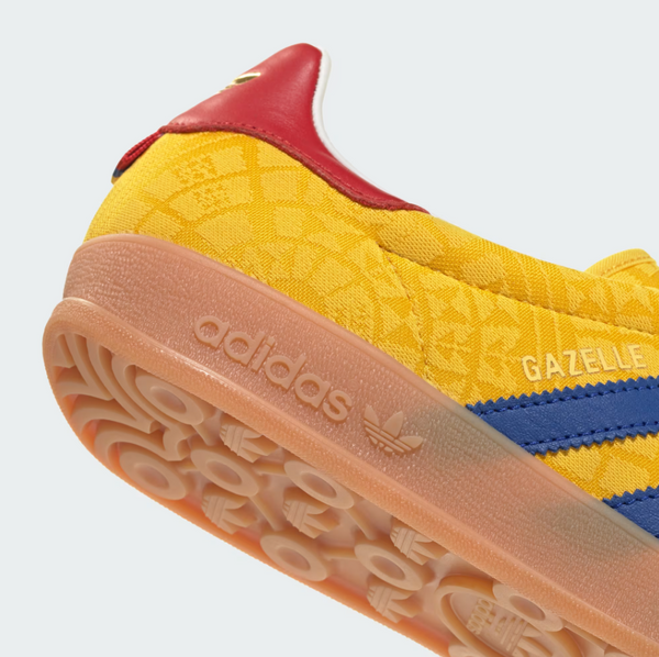Adidas - Gazelle Indoor Bold Gold/Power Blue/Team Collegiate Red