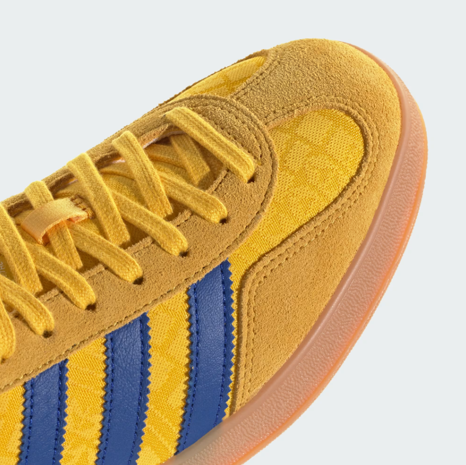 Adidas - Gazelle Indoor Bold Gold/Power Blue/Team Collegiate Red