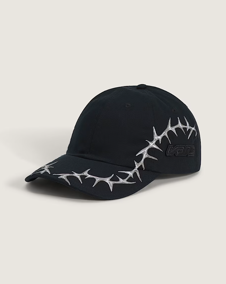 Vans - Thorn Curved Bill Jockey Hat Black-1