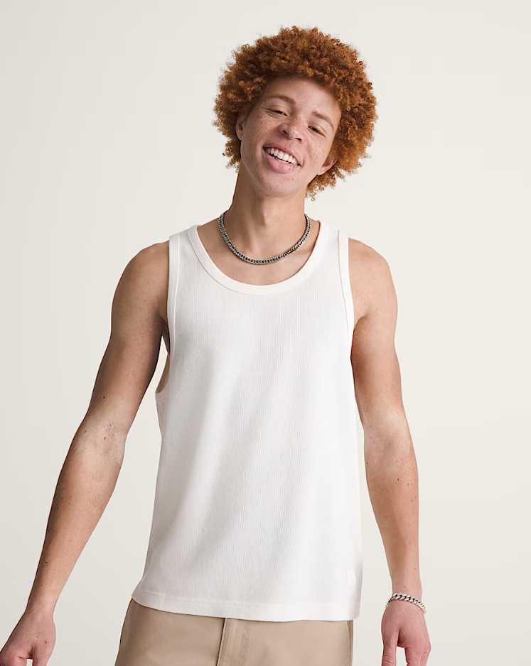 Vans - LX Waffle Tank Egret White