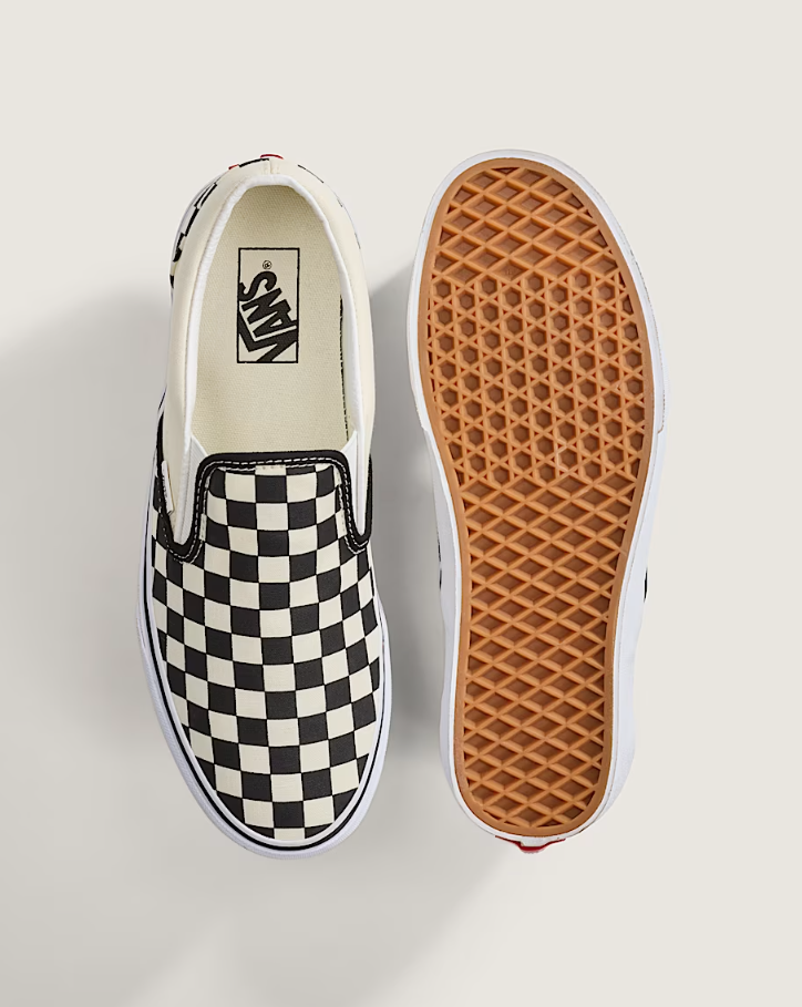 Vans - Classic Slip-On Checkerboard Black/White