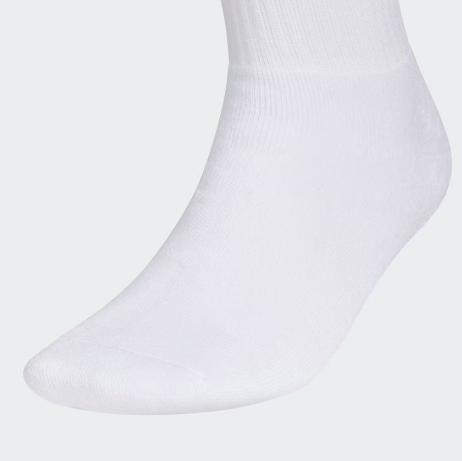 Adidas - Originals Trefoil 2.0 Quarter Socks (6 Pairs) White
