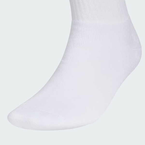 Adidas - Originals Trefoil 2.0 Quarter Socks (6 Pairs) White