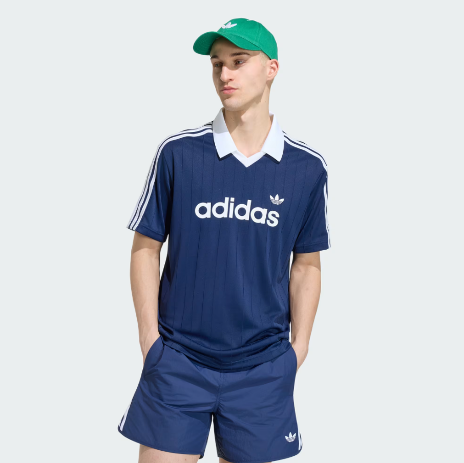 Adidas - Drop Needle Jersey Night Indigo/White