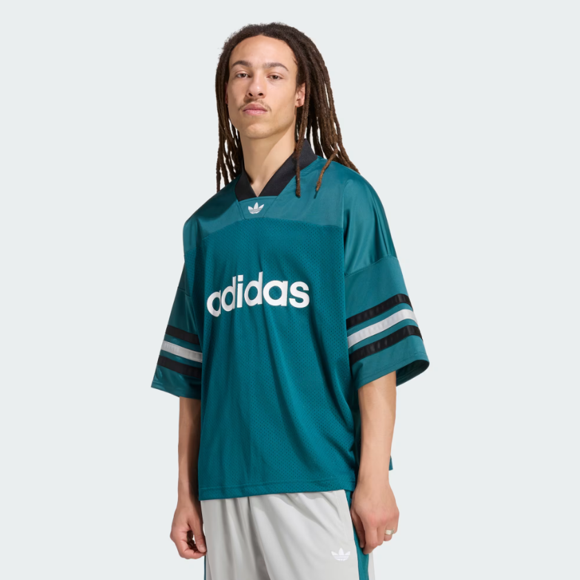 Adidas - Adicolour Oversized American Football Jersey Green