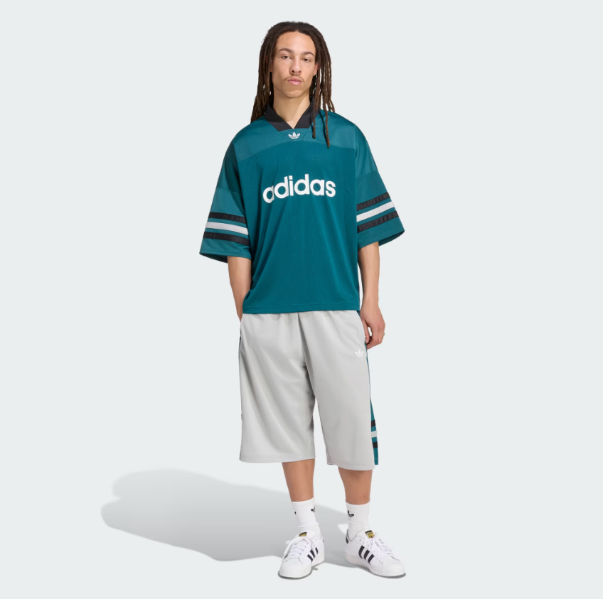 Adidas - Adicolour Oversized American Football Jersey Green