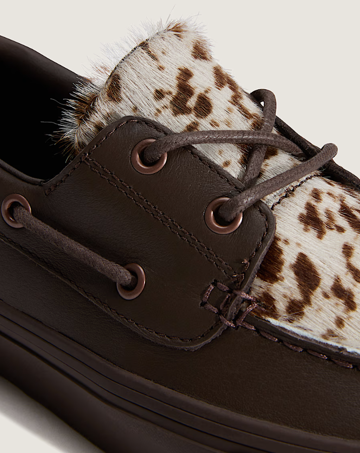 Vans - 2-Eyelet Boat Shoe Dark Brown