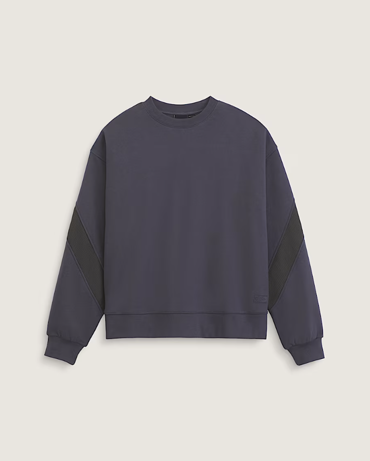 Vans - Retro Sport Crewneck Charcoal Grey-2
