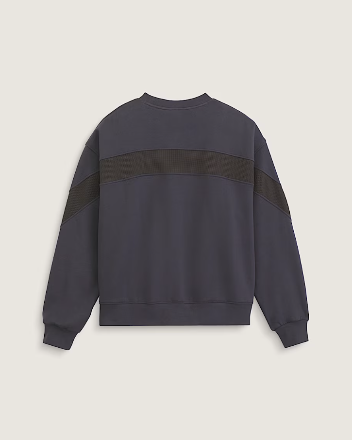 Vans - Retro Sport Crewneck Charcoal Grey-1