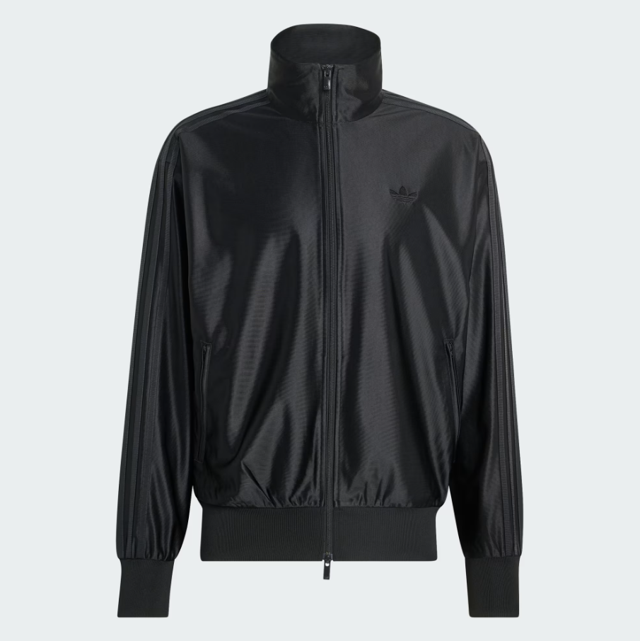 Adidas - Firebird Metallic Track Jacket Black-1