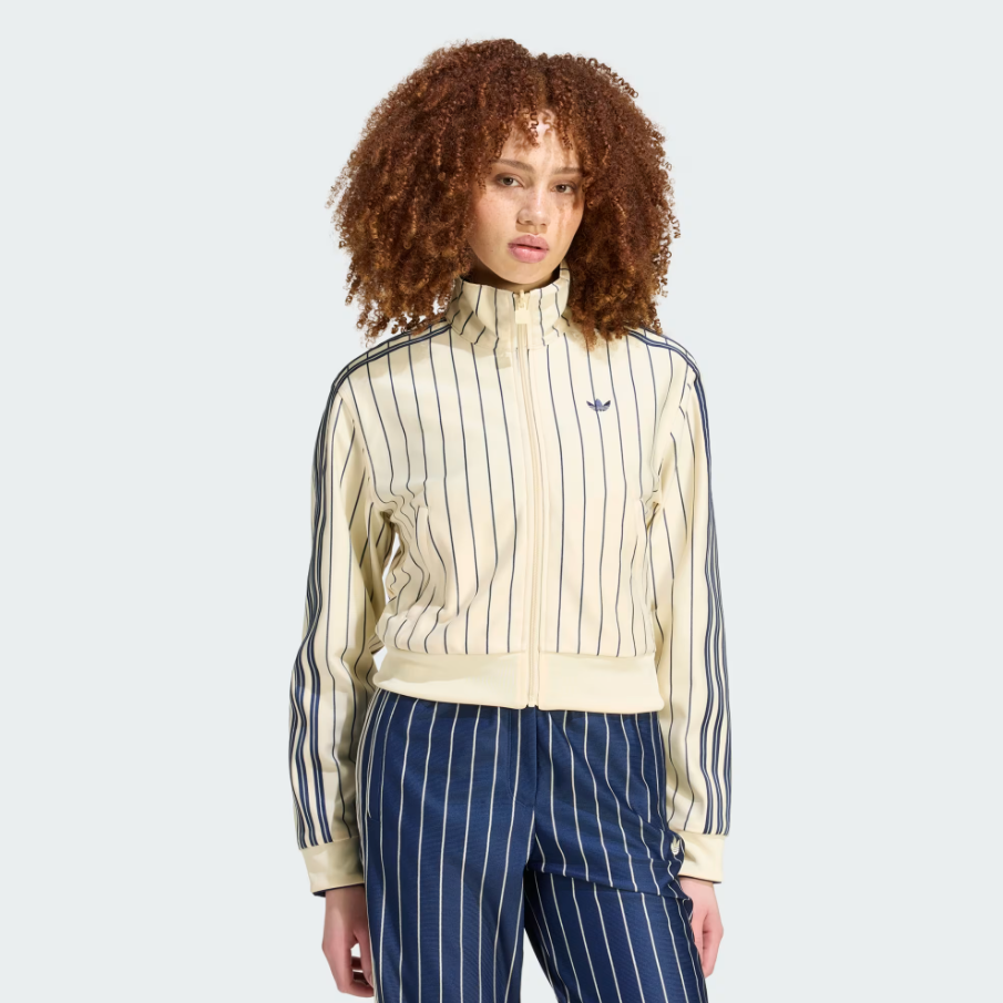 Adidas - W Reversible Firebird Track Jacket Warm Vanilla/Night Indigo-4