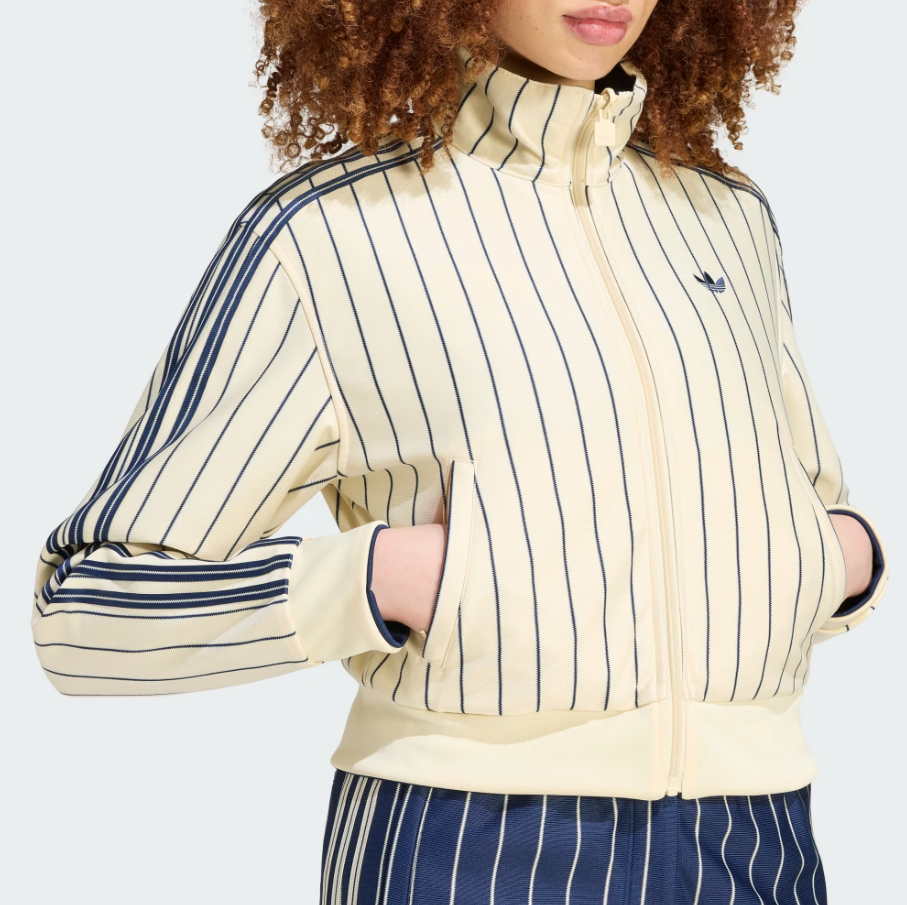 Adidas - W Reversible Firebird Track Jacket Warm Vanilla/Night Indigo-5