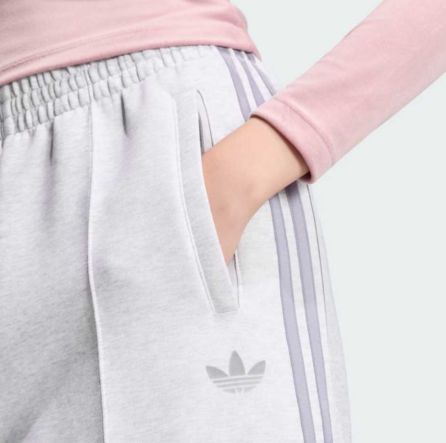 Adidas - W Spacer Trackpants Light Heather Grey-2