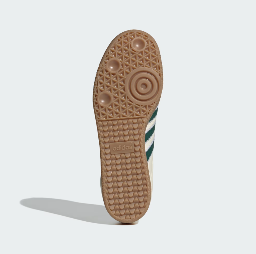 Adidas - Samba OG Cream White/Collegiate Green/Gum-5