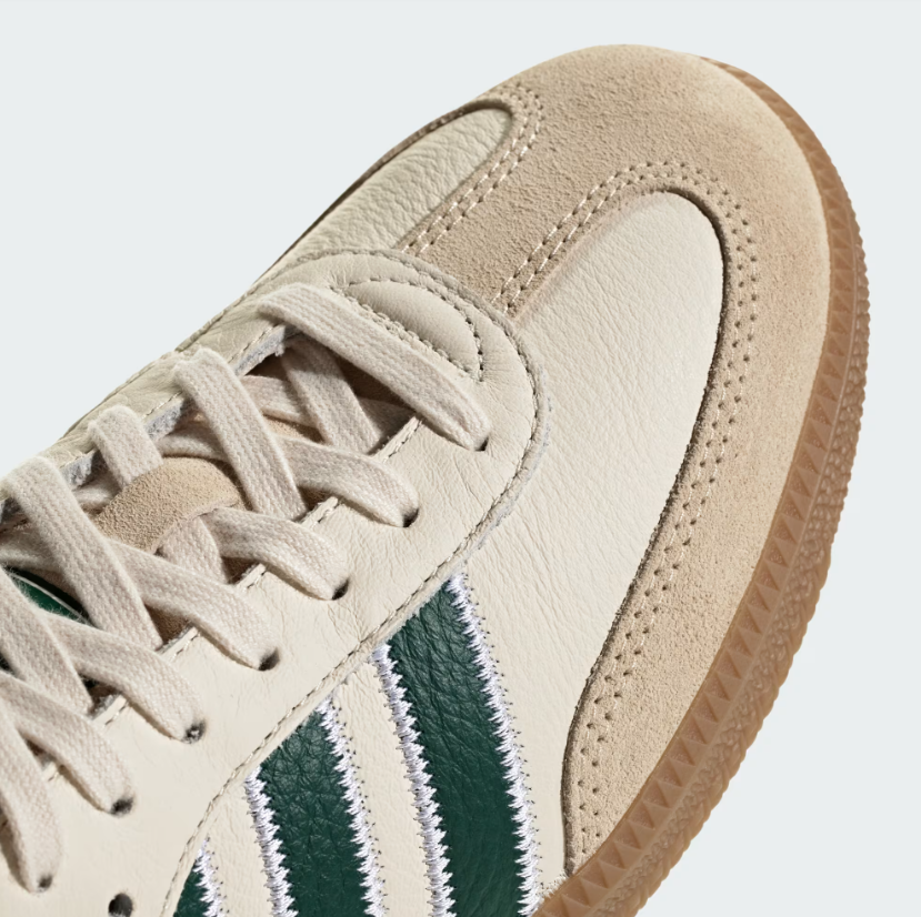 Adidas - Samba OG Cream White/Collegiate Green/Gum-7