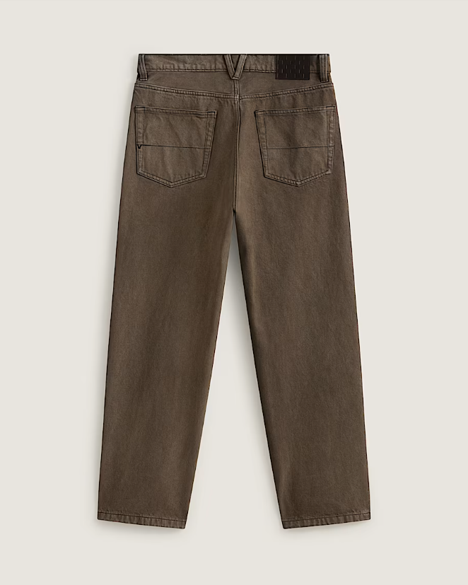 Vans - Check-5 Loose Denim Pants Walnut Brown-2