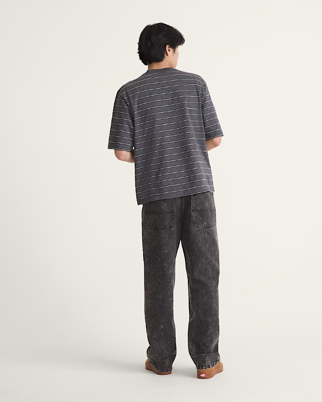 Vans x Rowan - Double Knee Denim Pants Stonewash Black-5