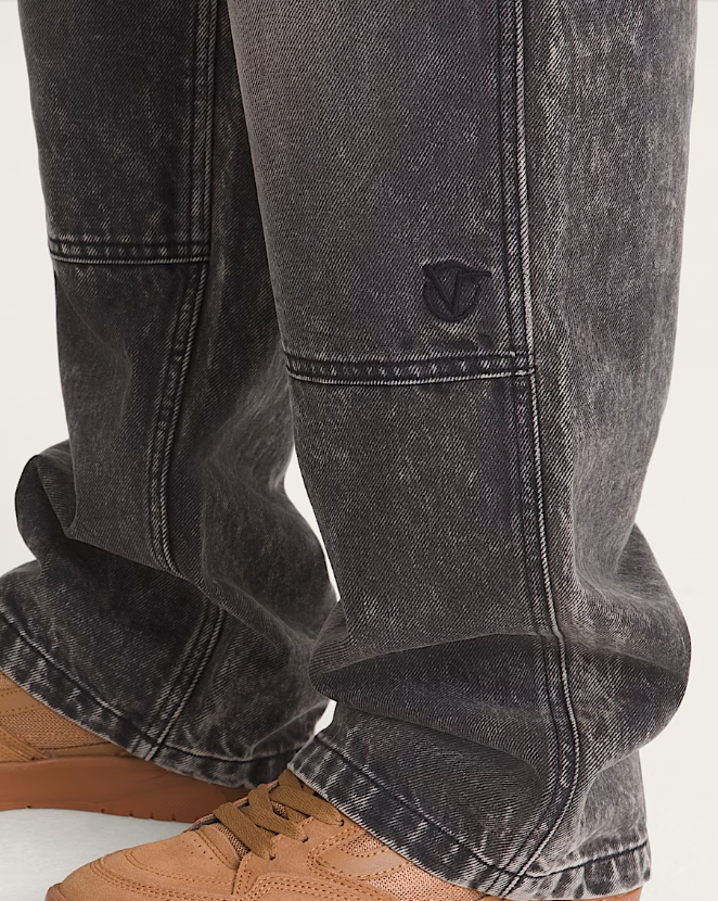 Vans x Rowan - Double Knee Denim Pants Stonewash Black-4